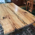 Spalted Maple Live-Edge Dining Table