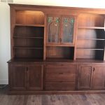Quarter-Sawn White Oak Bookcase Cabinet