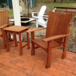 Mahogany Stag Run Outdoor Chair
