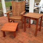 Stag Run Patio Set Mahogany