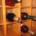 Vineyard Wine Cabinet Detail Cubbies