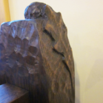 Acorn Bedpost Carving Lr