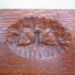 Acorn Dresser Carving