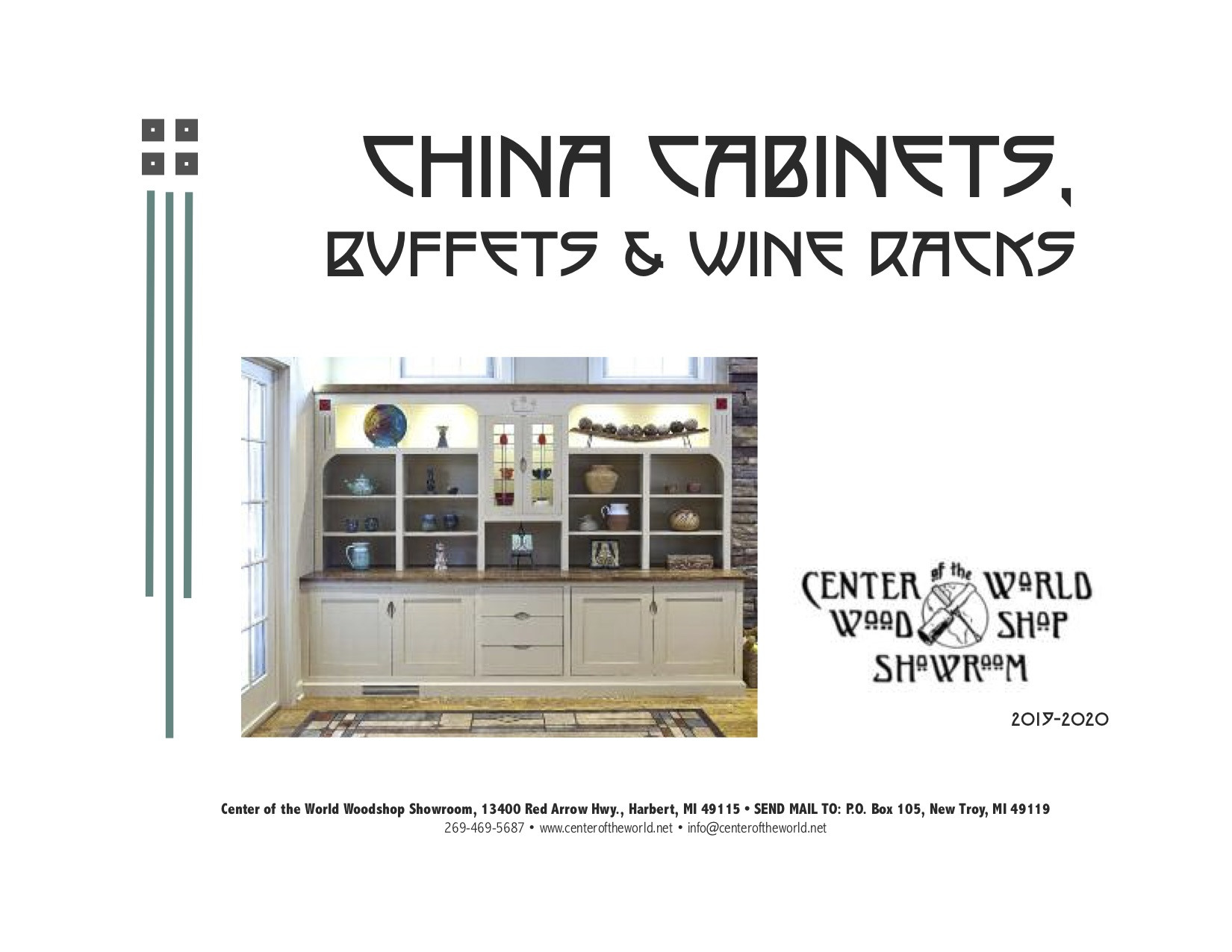 Buffet Cabinet Catalog Cover