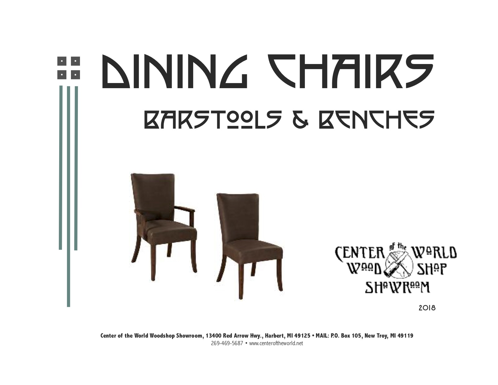 Dining Chair Catalog Cover