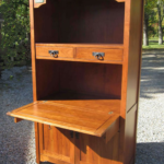 Custom Hutch with Turtle Inlays