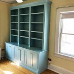 Cabinet Bookcase Painted Lr