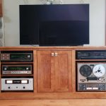 Cherry Stereo Cabinet Lr