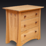 ​Glasgow Rose Quarter-Sawn Oak Nightstand